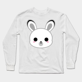 Cute Snow Hare Long Sleeve T-Shirt